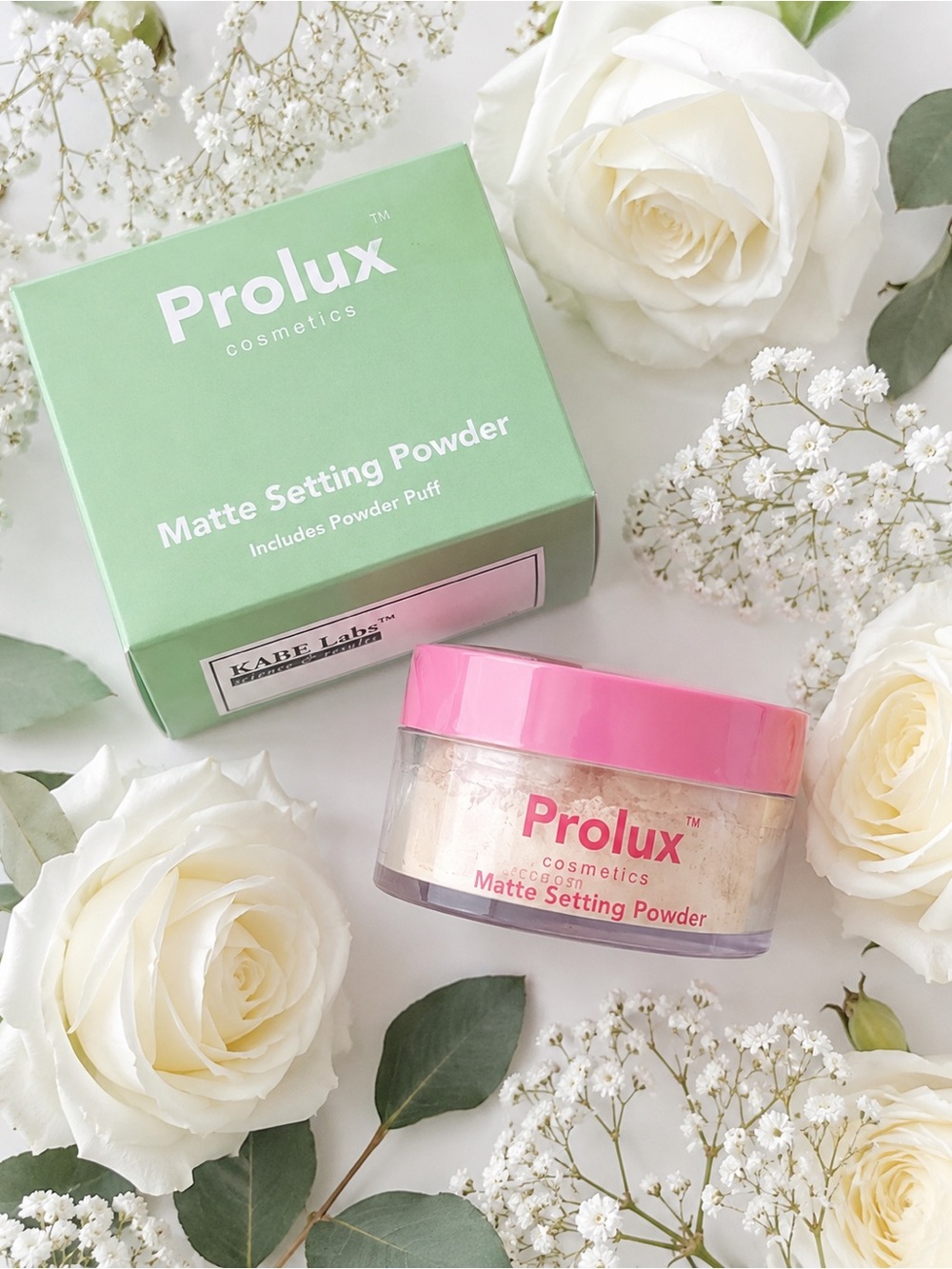 Matte Setting Powder — Ivory (Pink Compact) - Picture 3 of 5
